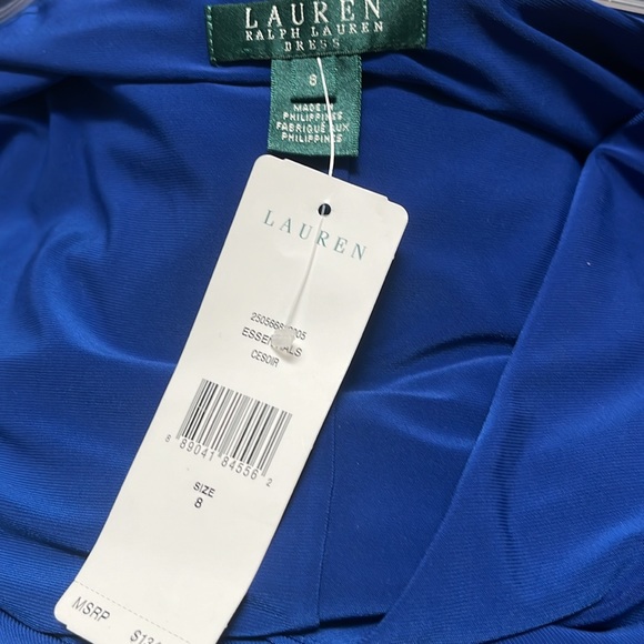 Lauren Ralph Lauren blue dress, size 8, NWT - Picture 5 of 5